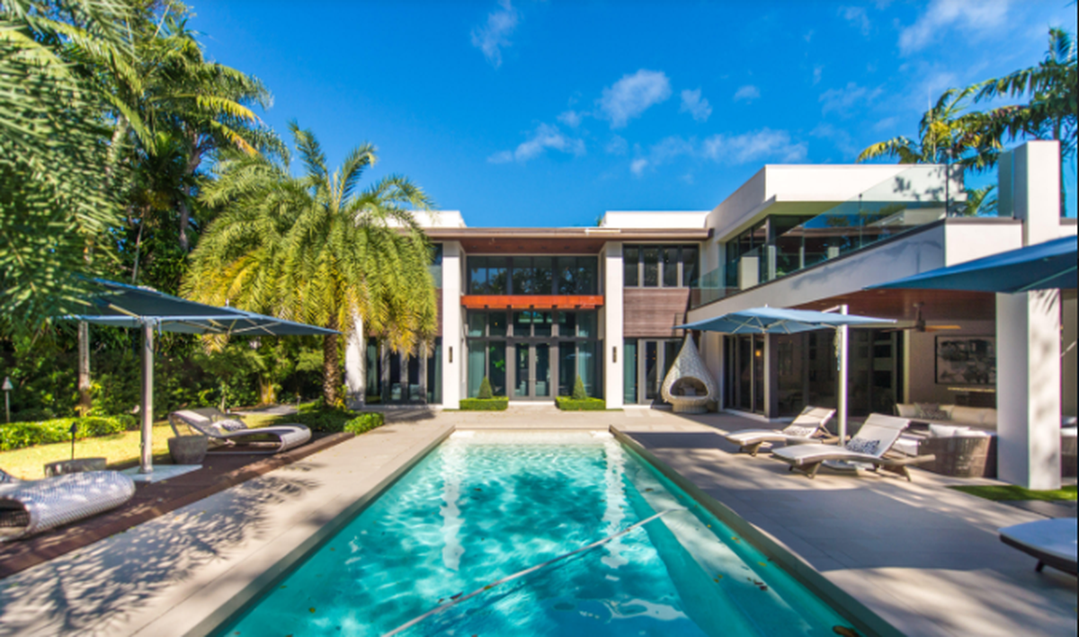Ozuna’s new home in Coconut Grove