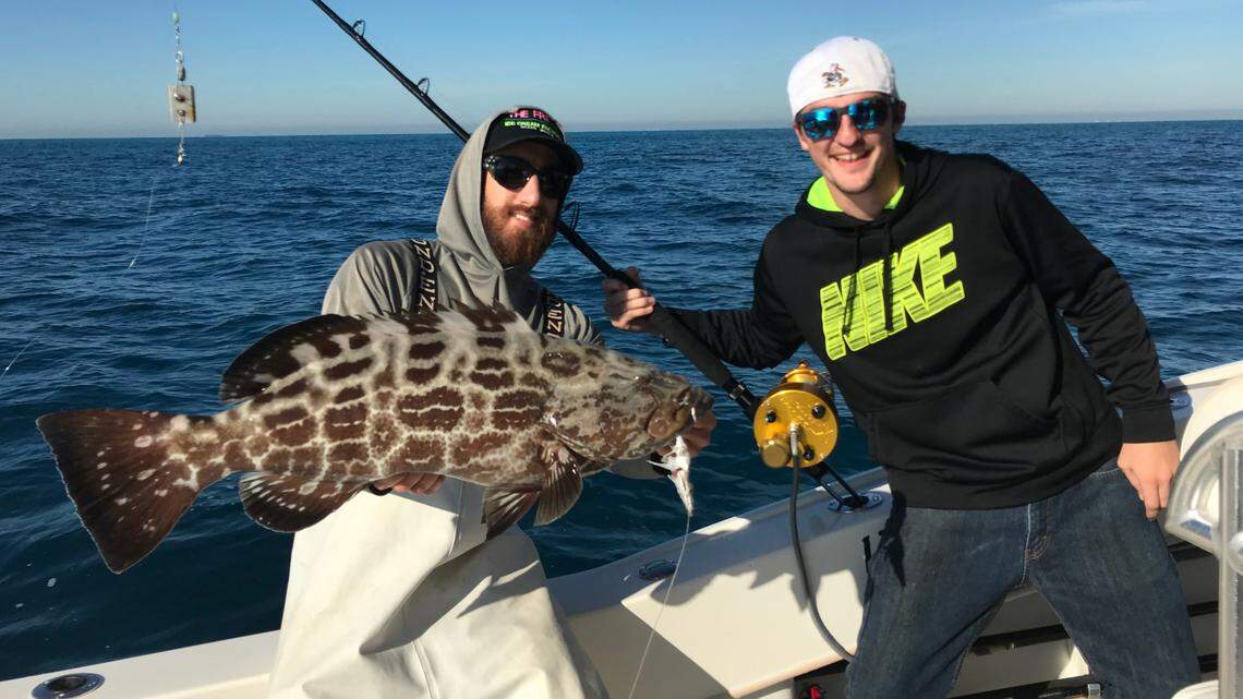 End of the year is a prime time to catch grouper of all colors in South Florida