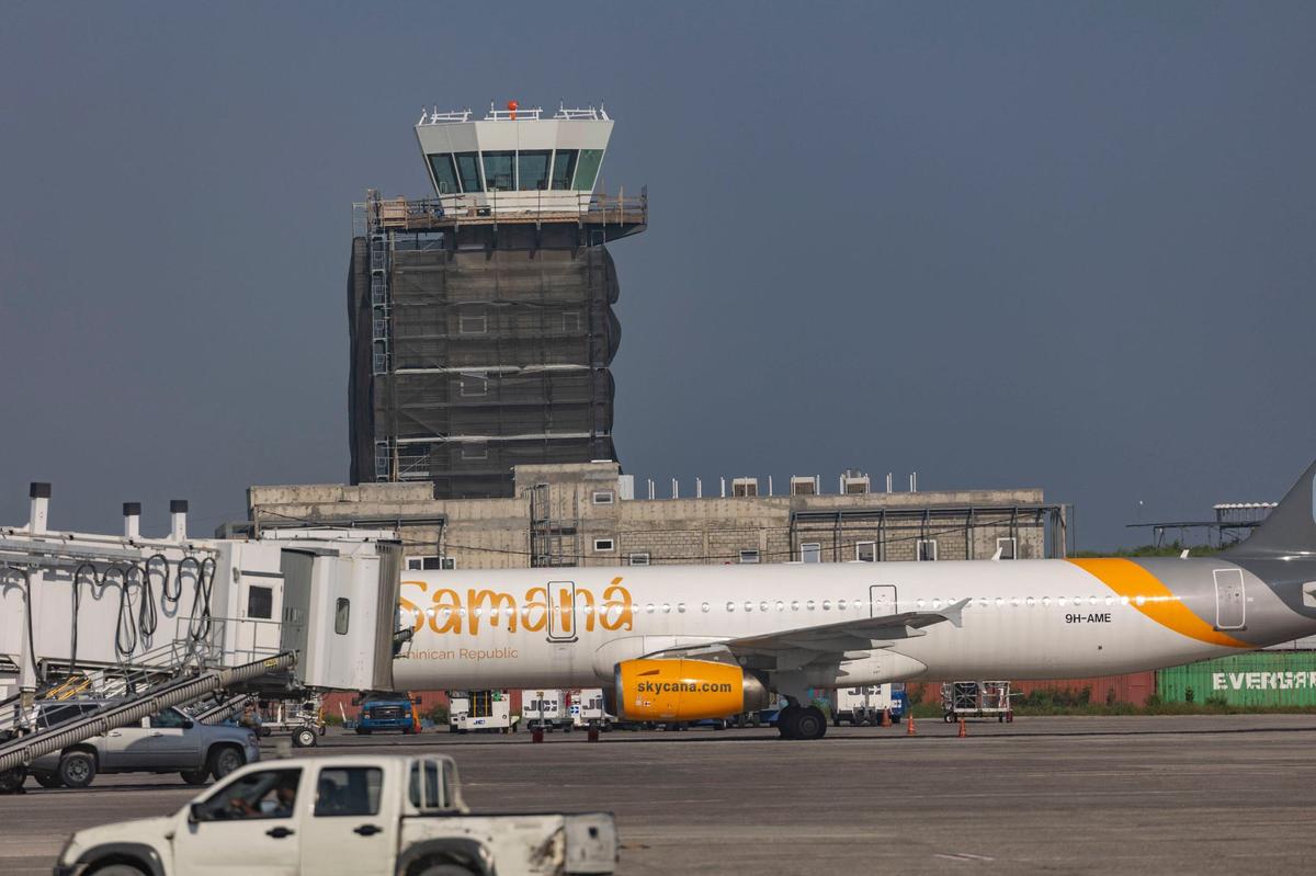 Constructon of a new control tower at Toussaint Louverture International Airport in Port-au-Prince, Haiti was temporarily halted after armed groups launched an insurrection against the government on February 29, 2024..