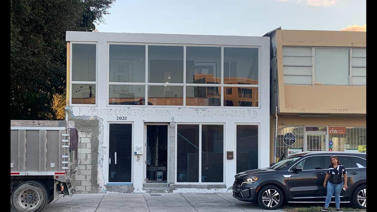 The former home of New World Medical & Mystic Cosmetic Surgery Center, 2020 SW First St., Miami, which is still owned by an LLC run by Maria Gonzalez and Yaritzza Gonzalez, both Mystic officers, and Jadhiel Reyes.