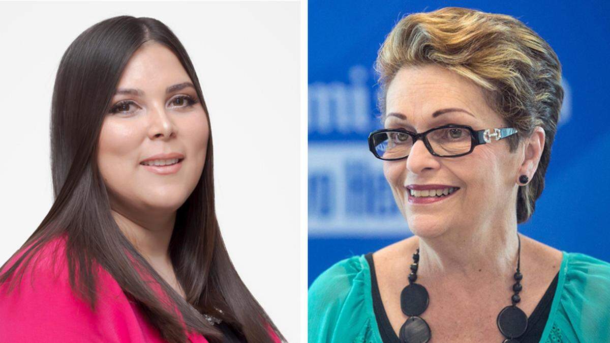 Maryin Vargas, left, is challenging Rebeca Sosa, the incumbent, in Miami-Dade County Commission District 6.