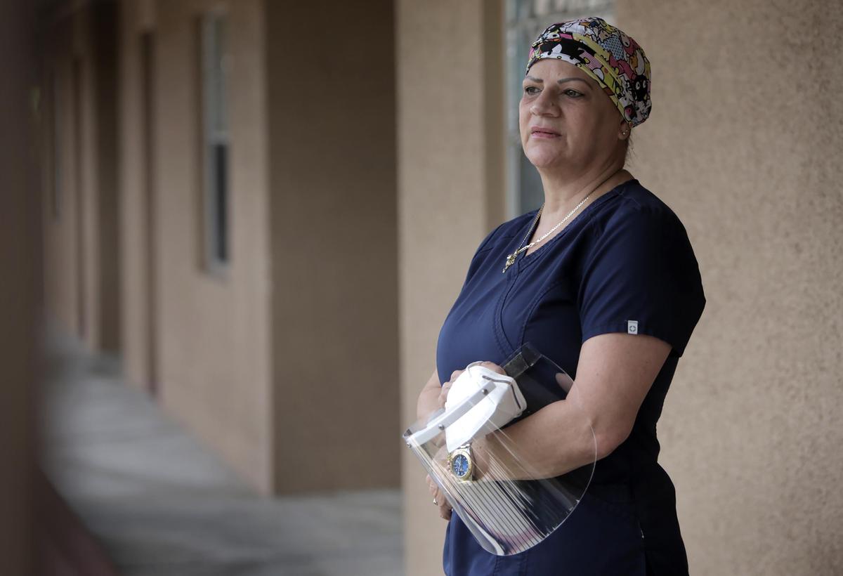 Marta Cardentey, certified nursing assistant.