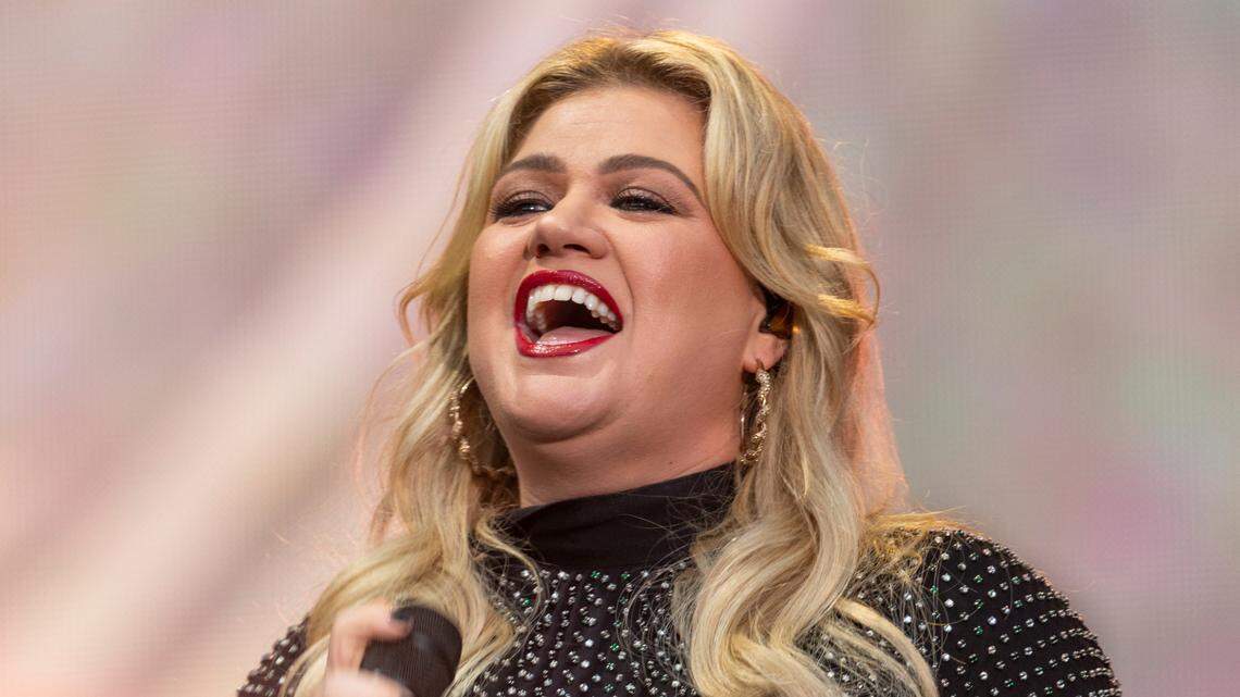 Kelly Clarkson says her son is going to hate that she shared this with her fans.