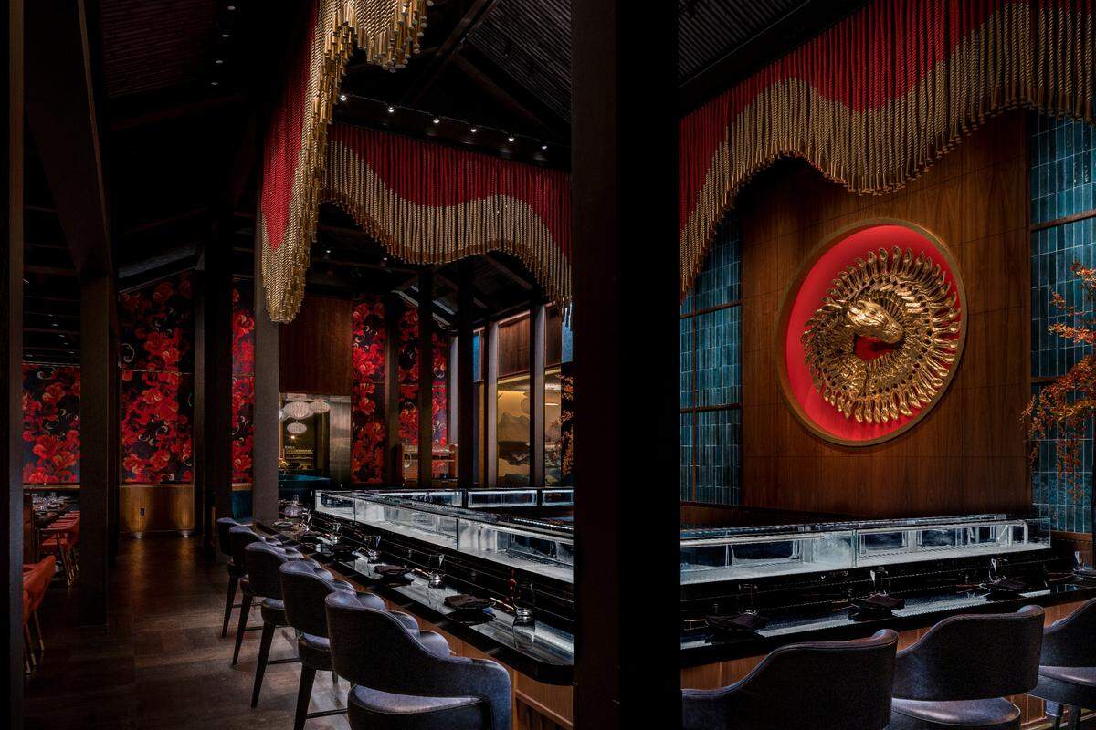 La barra de sushi de Gekkō en Brickell.