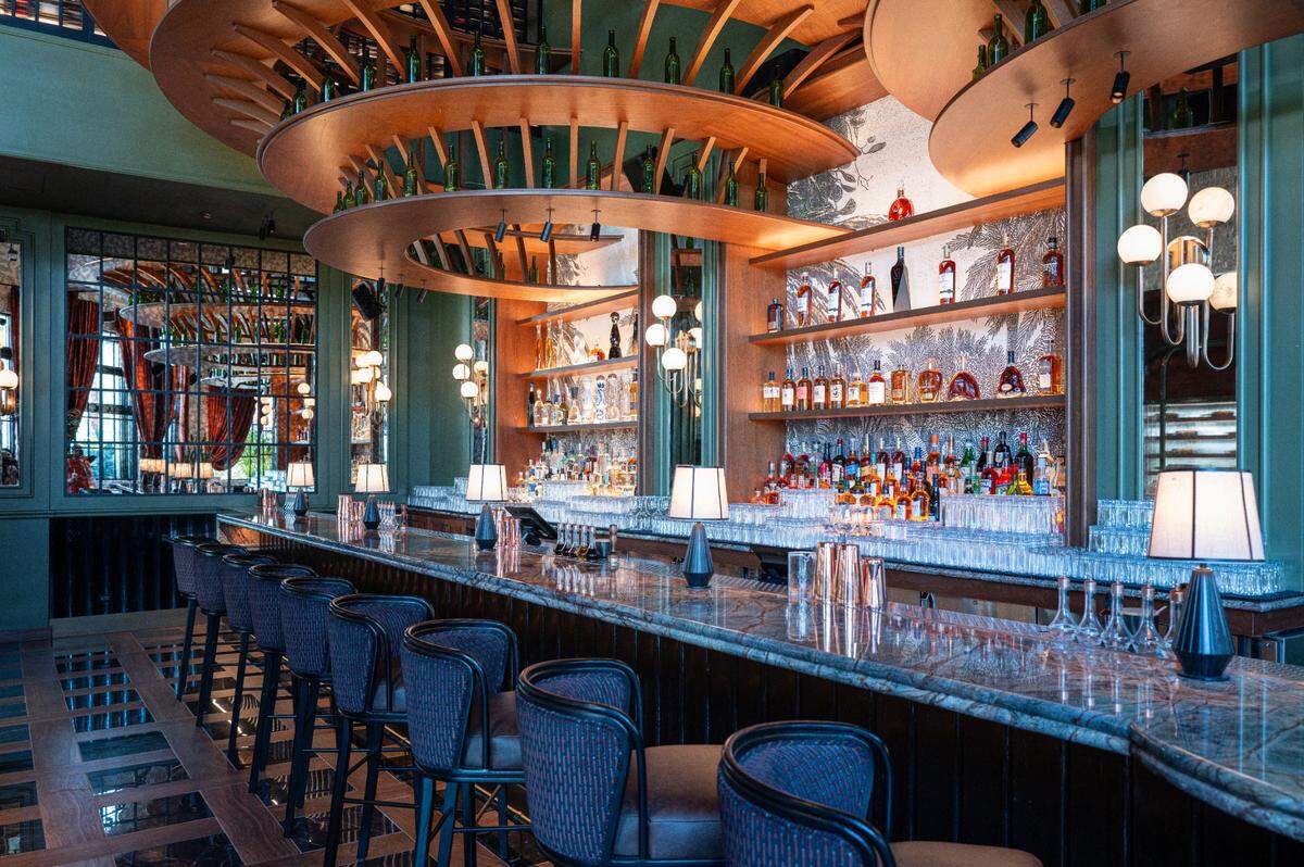 The main bar at Catch.