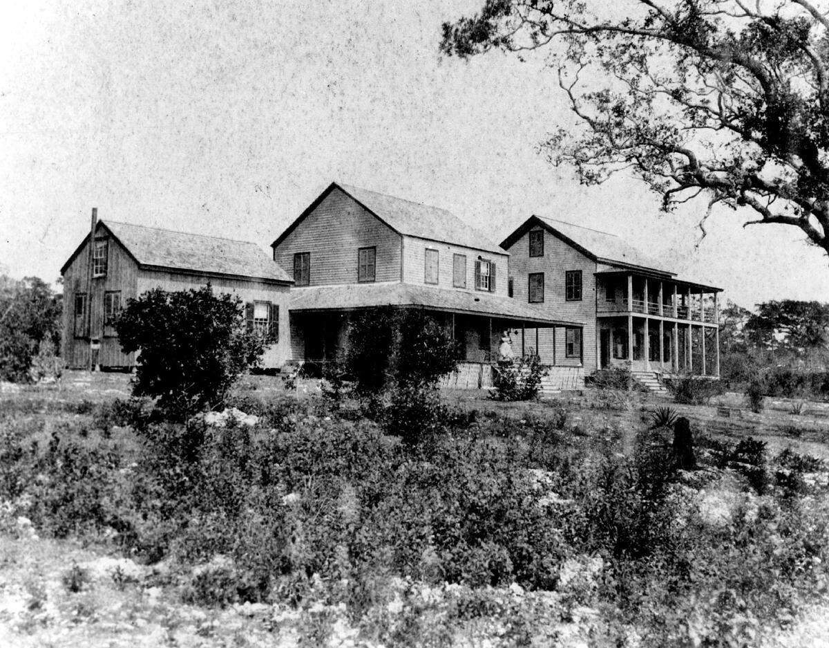 Peacock Inn, the Grove’s first hotel.