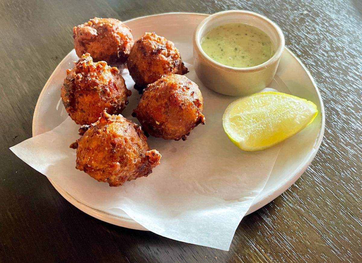 Conch fritters at Mamey in Coral Gables