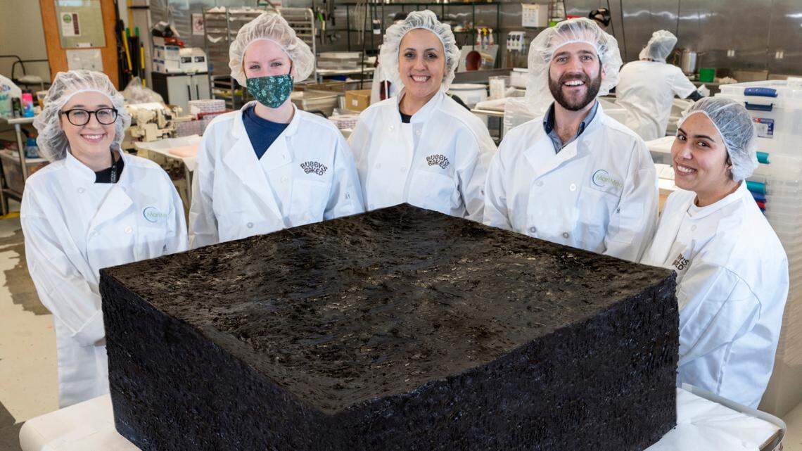 Massachusetts company MariMed baked “the world’s largest” cannabis-infused brownie weighing 850 pounds and planned to sell it to a medical marijuana patient.