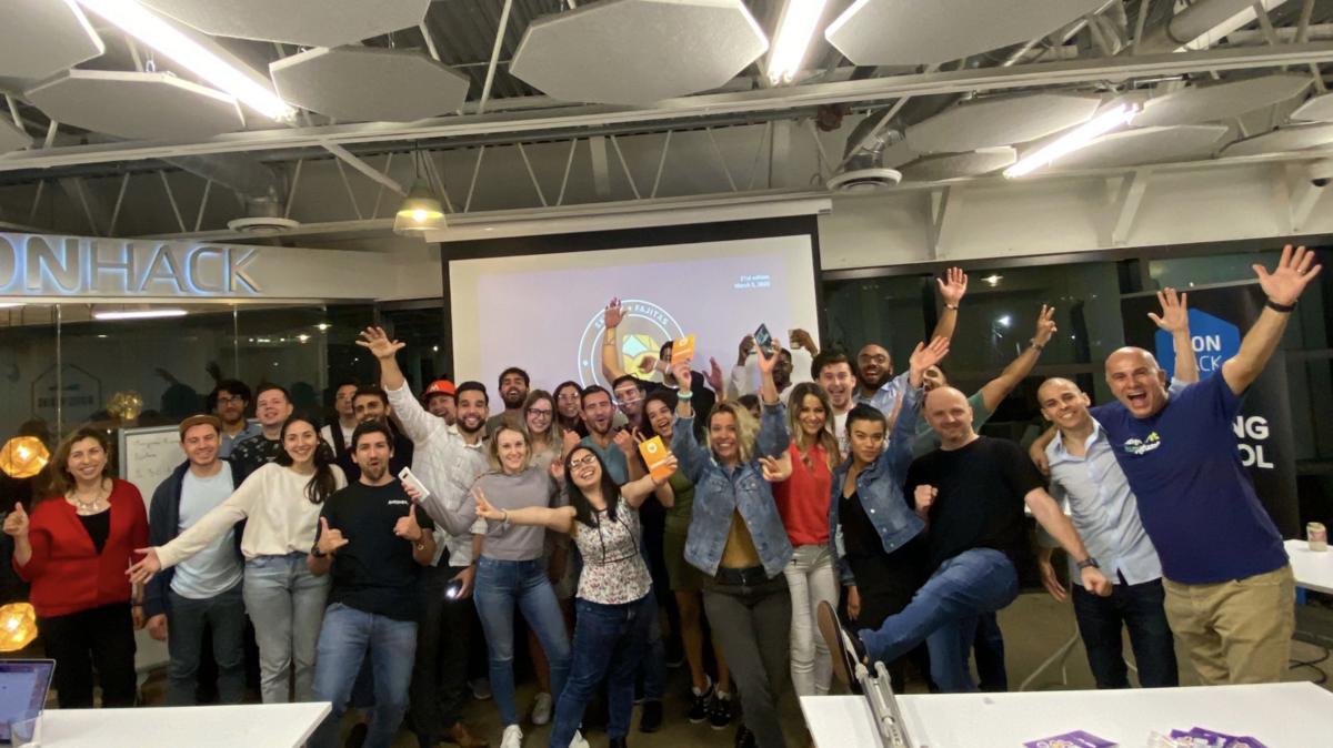 Members of the Miami-based UX+Fajitas groups, one of numerous informal networking groups that round out the Miami tech scene