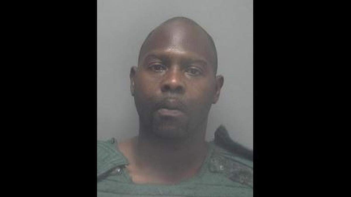 Terry Palmer in his most recent Lee County Sheriff’s Office mugshot