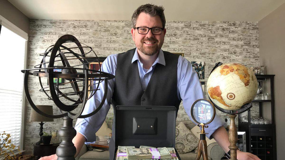 Ian Lovejoy, founder of Treasure Quest Adventures, started the events last summer in the metro Washington D.C. area.