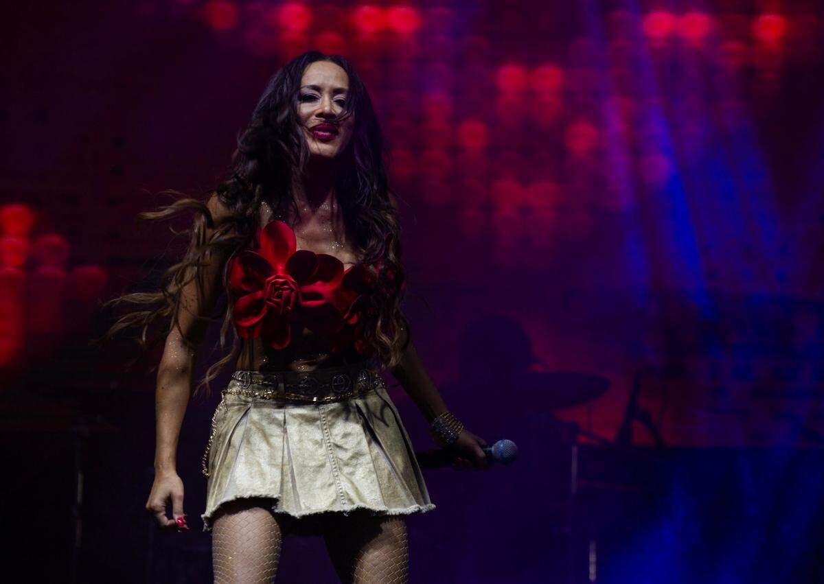 Marger performs during the Fourth of July Bayfront Park Celebration at Bayfront Park on Tuesday, July 4, 2023 in Miami, Fla.
