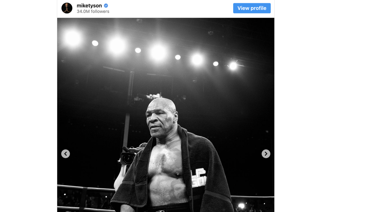 Mike Tyson shares statement with his fans after Jake Paul fight.