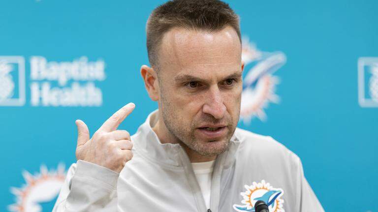 Dolphins head coach focused on offense, for now