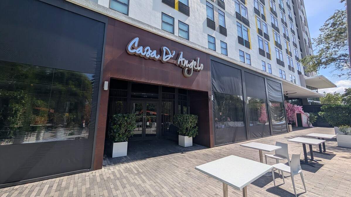Casa D’Angelo in Aventura has closed for good.