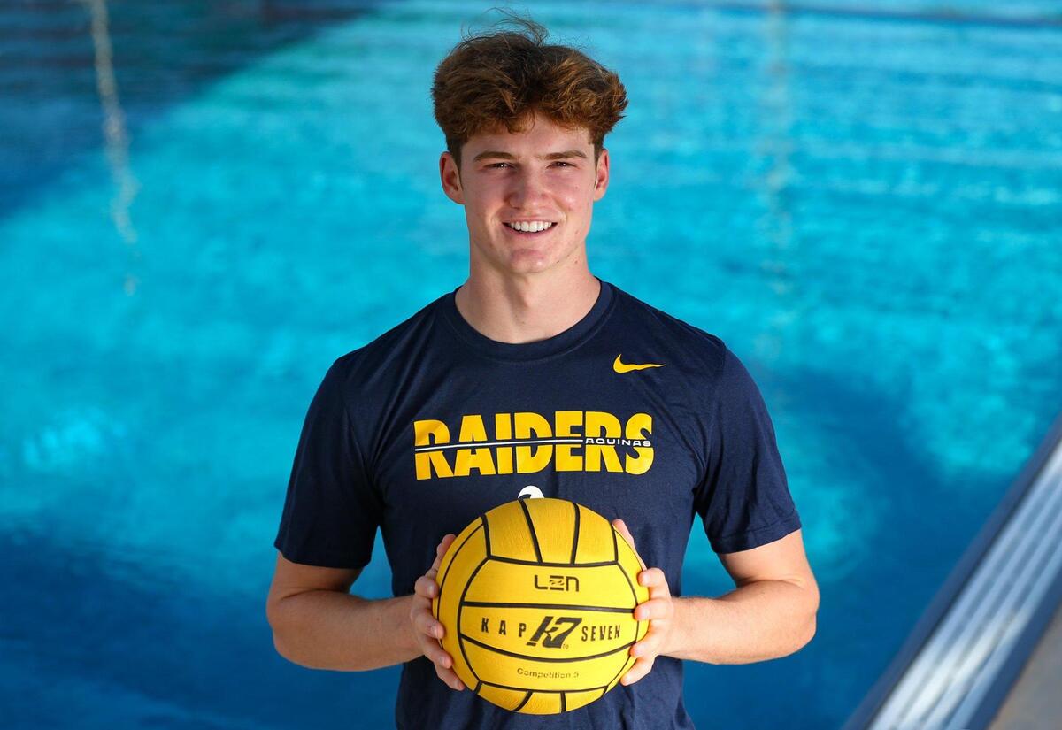 St. Thomas Aquinas’ Samuel Collingwood is the Miami Herald’s Boys’ Water Polo Player of the Year for Broward County.