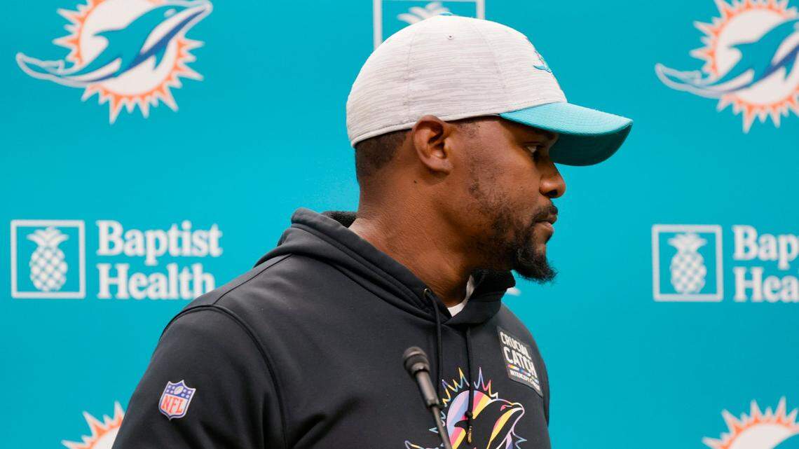 Former Dolphins coach Flores: Racial discrimination lawsuit ‘is bigger than football’