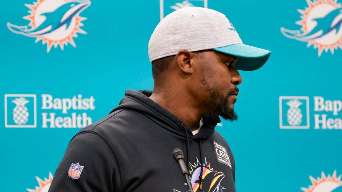 Former Dolphins coach Flores: Racial discrimination lawsuit ‘is bigger than football’