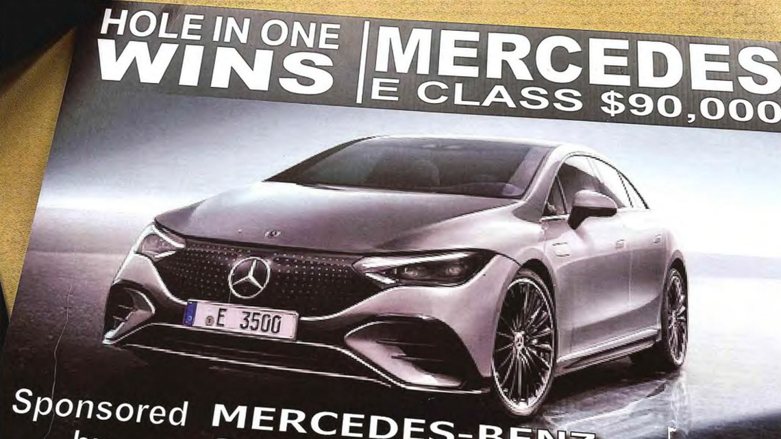 A golfer is suing after she had a hole-in-one at a Florida golf tournament and was denied a prize, according to her lawsuit.