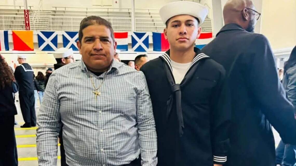 Navy sailor’s immigrant father is released and returns home to Key West