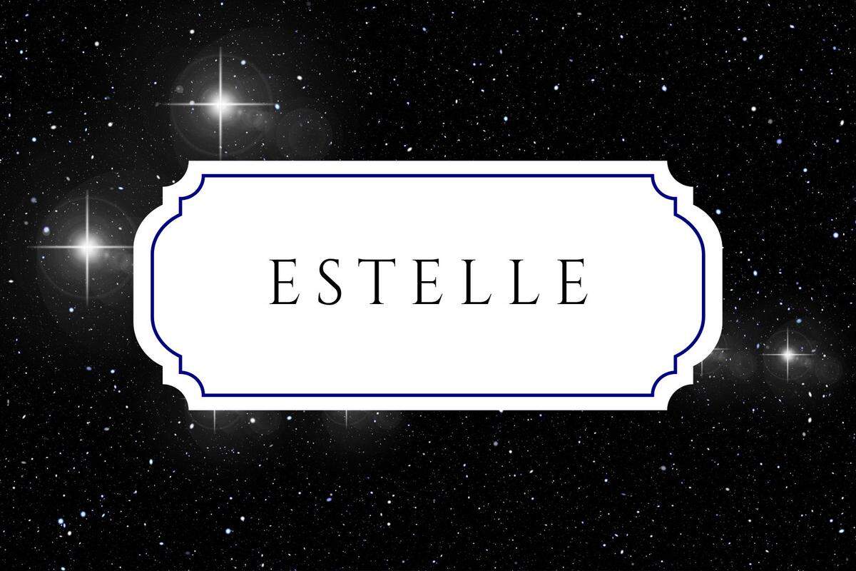 unique nature names estelle