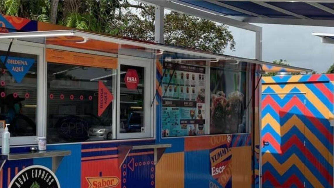 Proposers of a new entertainment spot near Homestead would use cargo containers to build restaurants, bars and other facilities. This image was included in the group’s proposal to Miami-Dade County. Developers want to purchase county land for the venture.