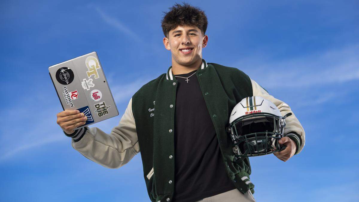 Daniel Fernandez, Westminster Christian School, Dade Scholar Athlete. All-Dade players photographed at Gulliver Preparatory School on Wednesday, May 6, 2026, in Pinecrest, Fla.