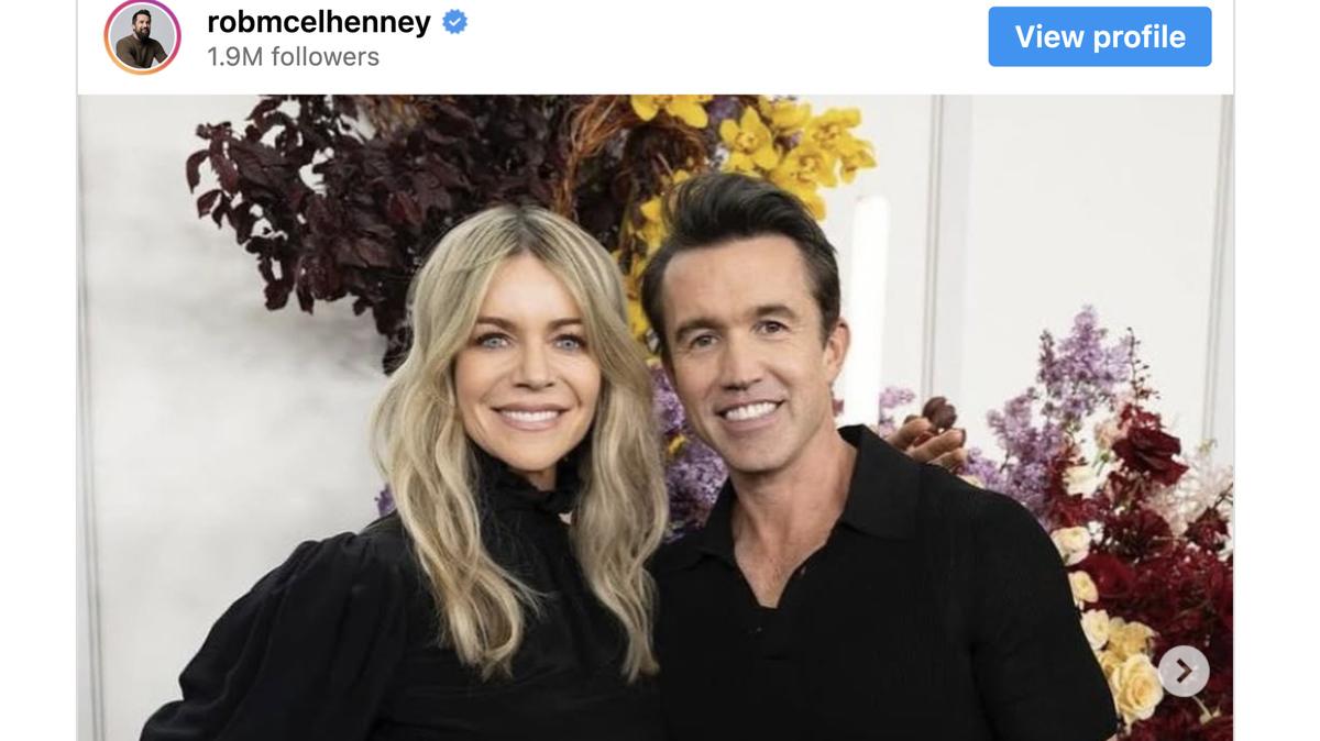 Rob McElhenney shares why he’s changing his last name.