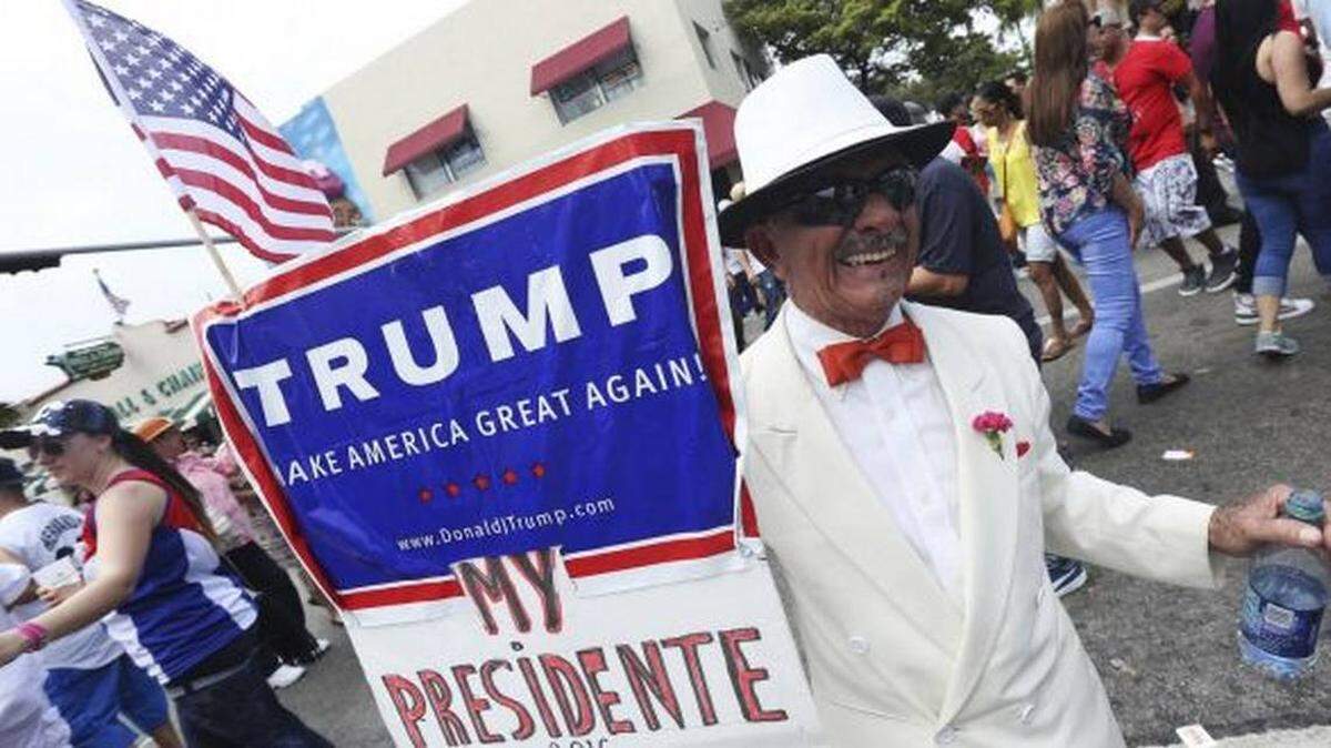 Miami’s Cuban-American Republicans remain solidly behind former President Trump.