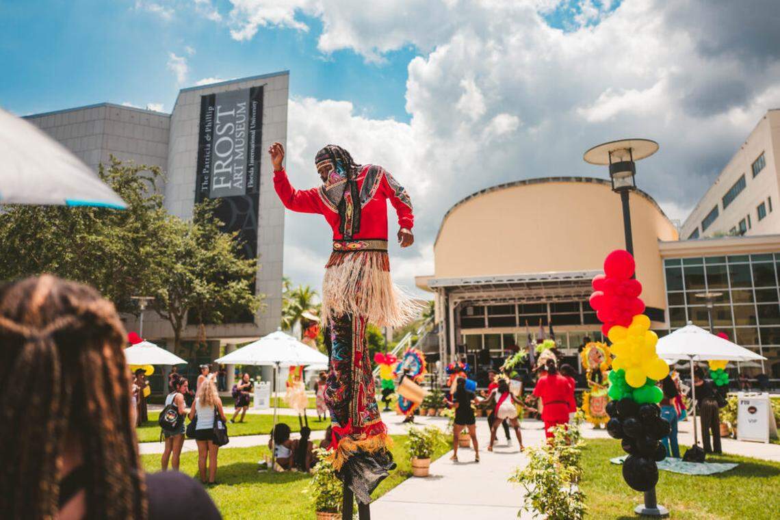 FIU’s 2022 Freedom Day Celebration at Modesto Maidique Campus, a community event featuring performances, local DJs and Live music, art exhibitions, food trucks