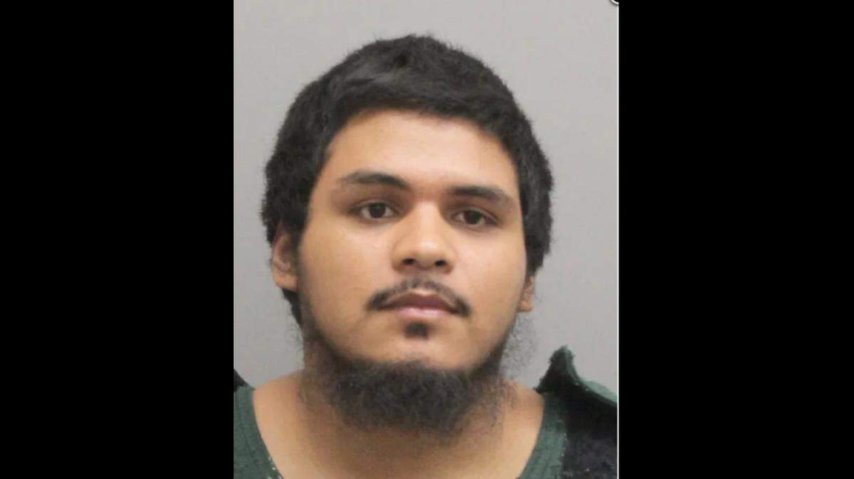 Christian Palacios, 24, is charged with unlawful use of the 911 system.