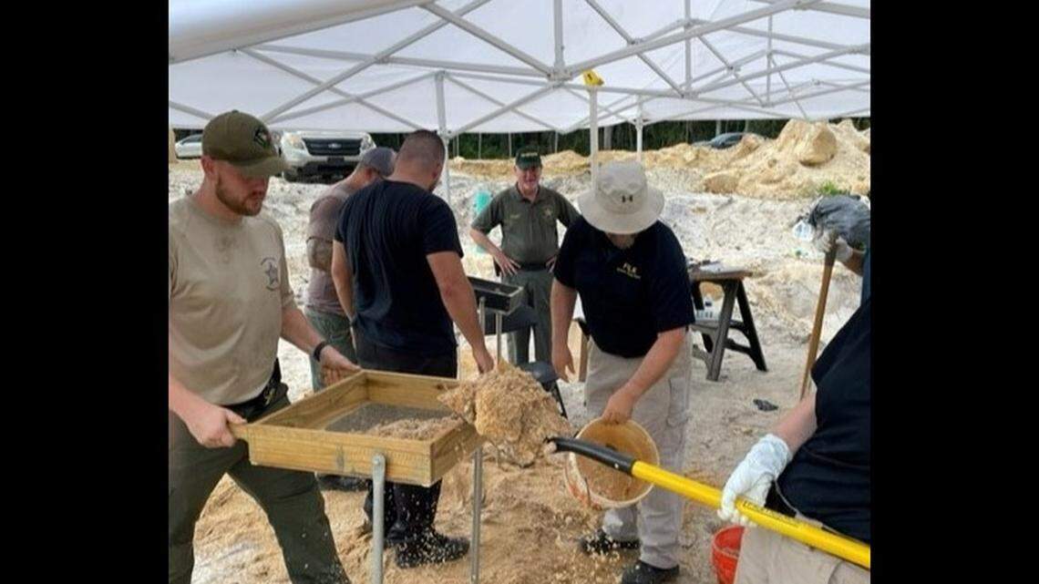 Multiple departments are working with the Florida Department of Law Enforcement to identify a person who died “and determine a cause of death,” officials said.