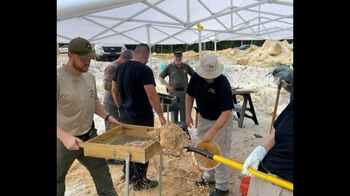 Multiple departments are working with the Florida Department of Law Enforcement to identify a person who died “and determine a cause of death,” officials said.