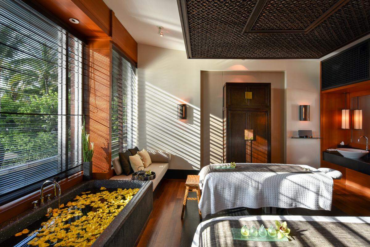 At Valmont for the Spa at the Setai, buying a spa treatment also gets you access to The Setai beach Monday-Thursday.