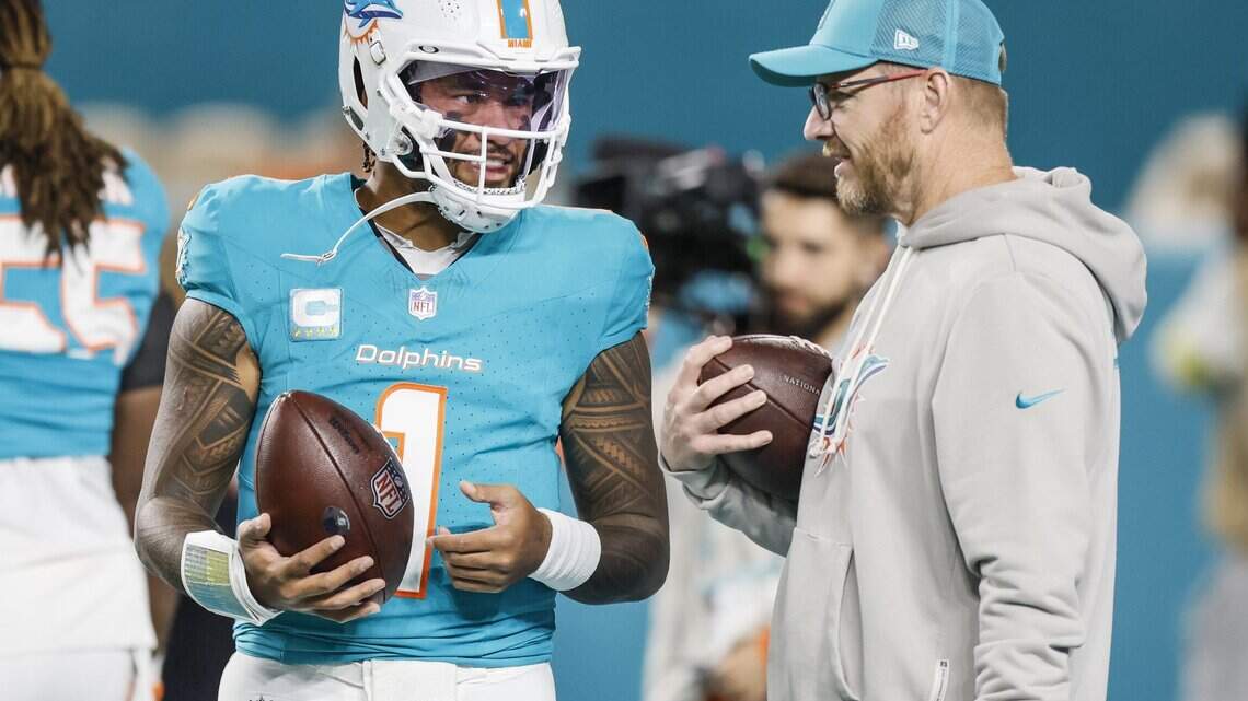 Der Quarterback-Trainer der Dolphins spricht offen über Tagovailoas Saison ...