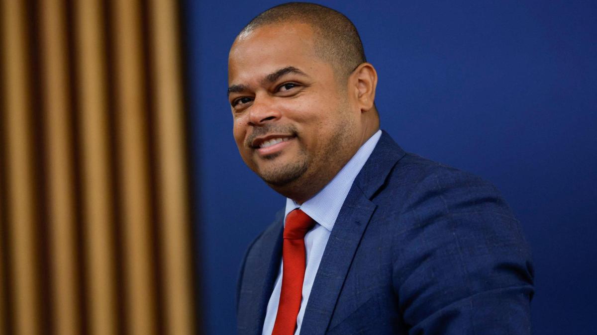 Miami-Dade County Commissioner Keon Hardemon represents parts of Miami and objects to how Miami Beach is treating spring break visitors, many of whom are Black.