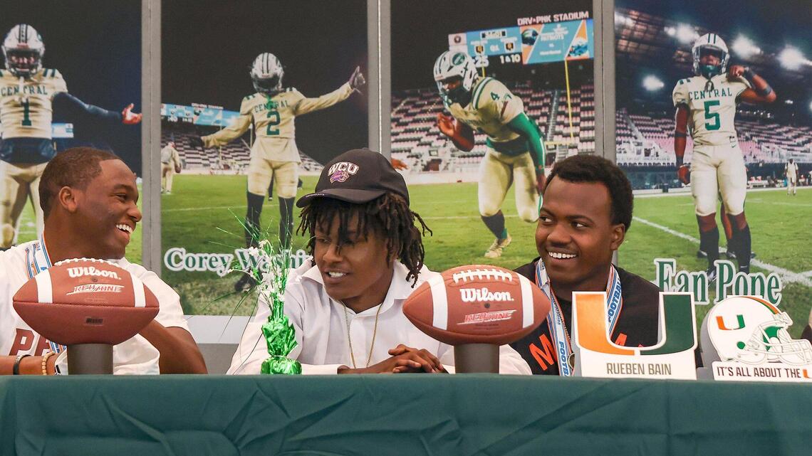 Miami Central celebrates signing day — and a national championship. And Jenkins picks FIU
