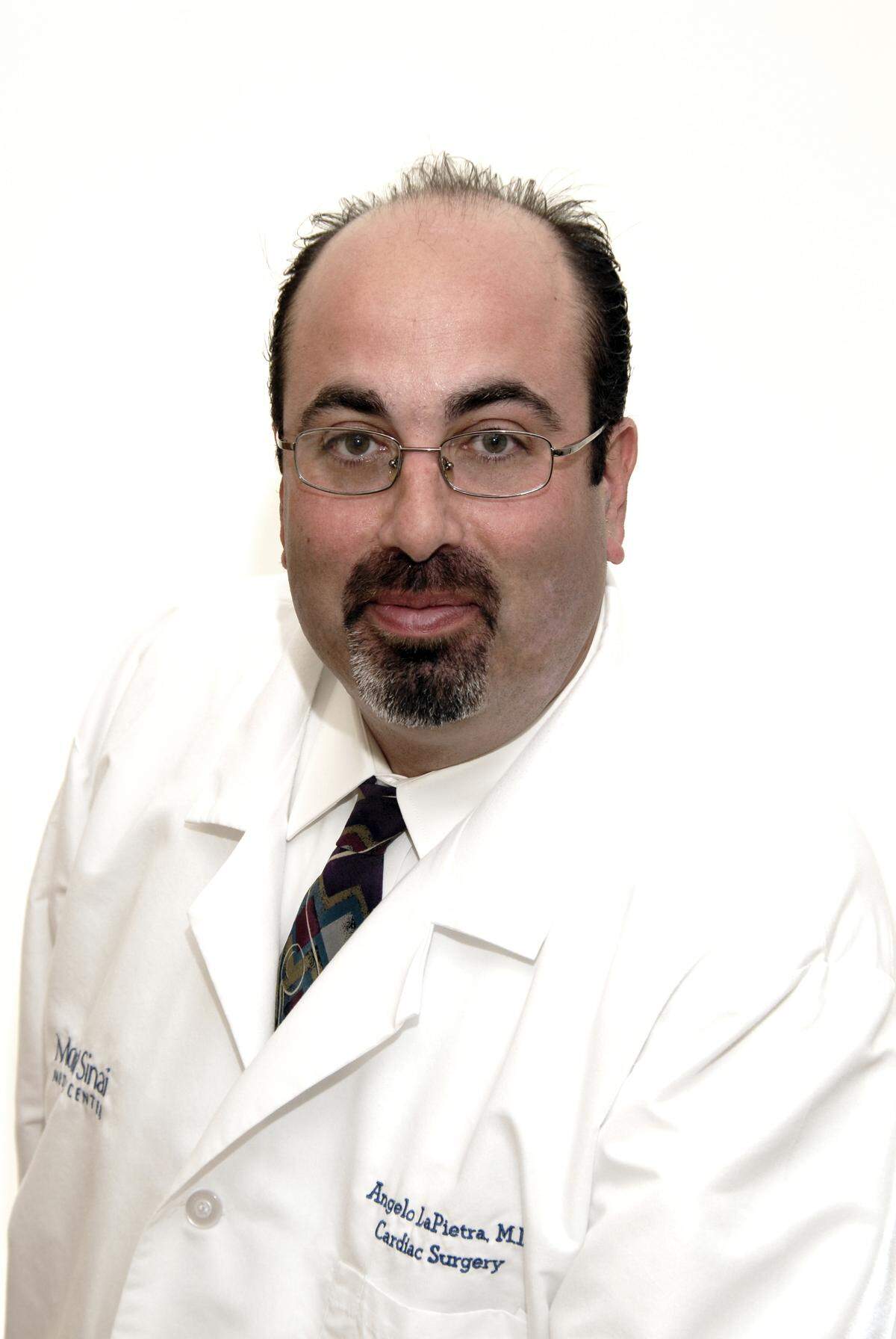 Dr. Angelo La Pietra, a cardiovascular surgeon at Mount Sinai Medical Center