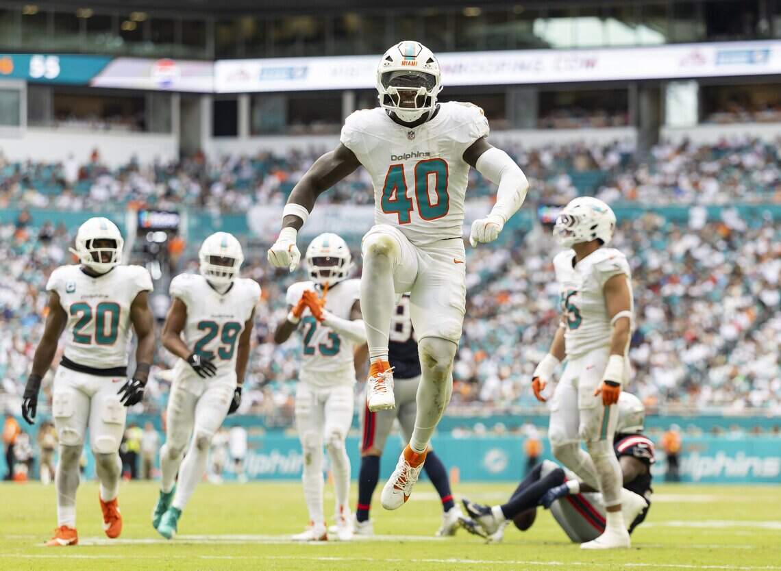 Dolphins audition linebackers to pair with Jordyn Brooks inside | Miami ...