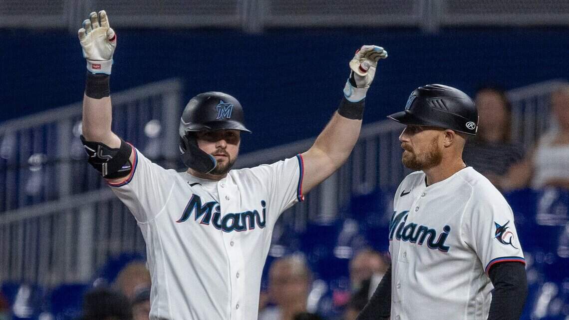 Liam Hicks keeps producing in the middle of Miami Marlins’ surge