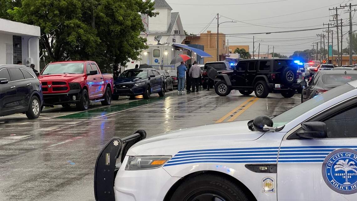 Three Miami officers fatally shoot a wanted man in Liberty City, police say