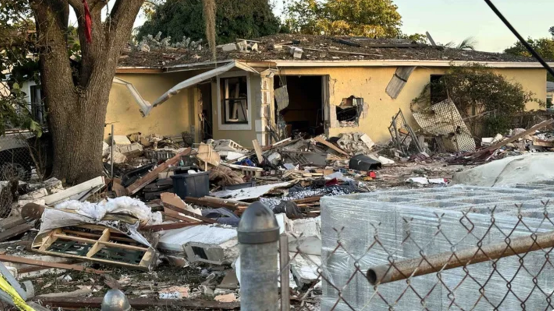 ‘A pile of debris’: 4 Broward homes deemed unsafe after explosion, city officials say