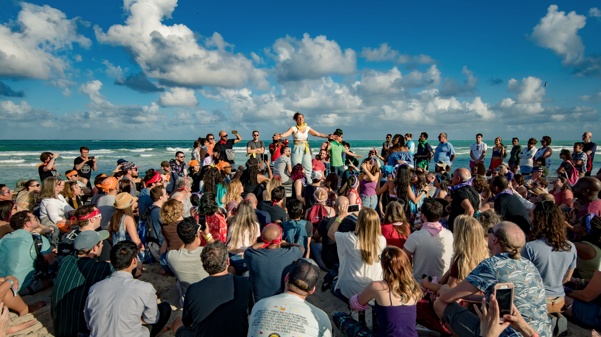 GroundUp Music Festival promotes the bond between performer and audience. 