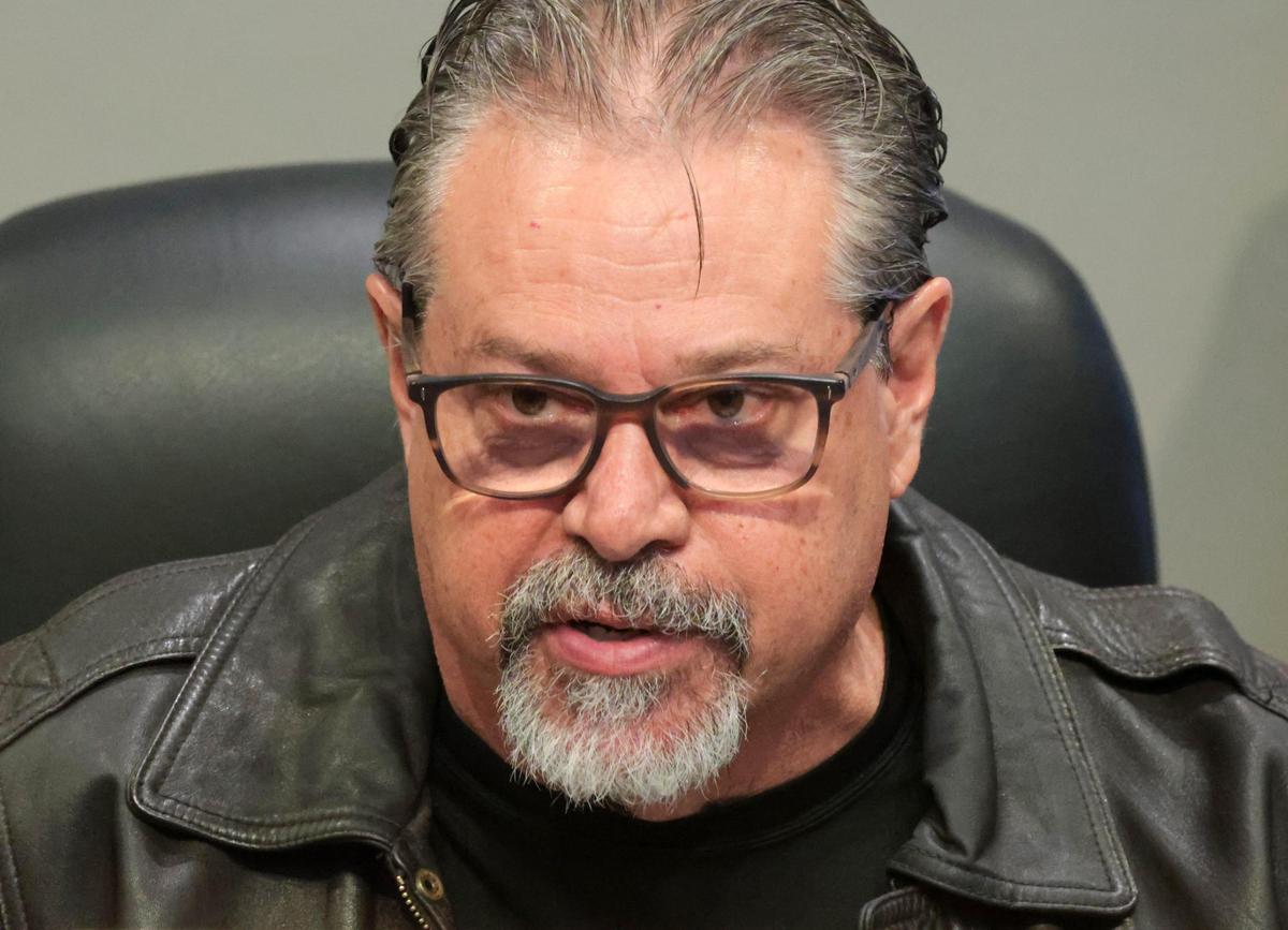 Commissioner Miguel Angel Gabela attends the last Miami City Commission meeting of the year on Thursday, Dec. 12, 2024, at Miami City Hall.
