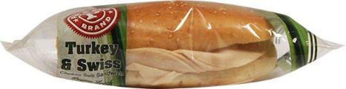 Premo Brand Turkey & Swiss subs have been recalled