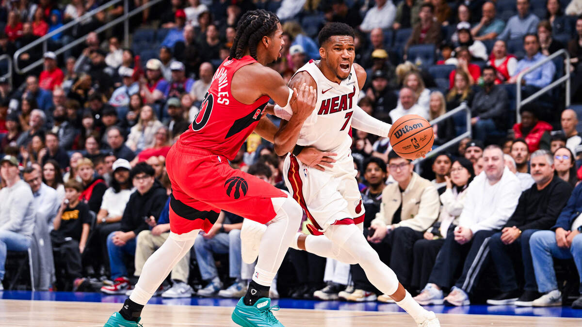 Giannis and Heat shine in preseason opener vs. Raptors | Miami Herald