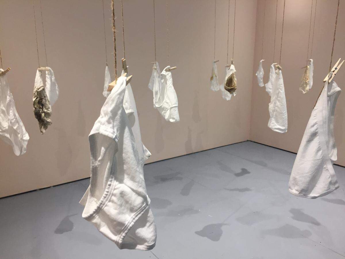 Ann Lewis’s “One in Five of Us” at Pulse on Miami Beach.
