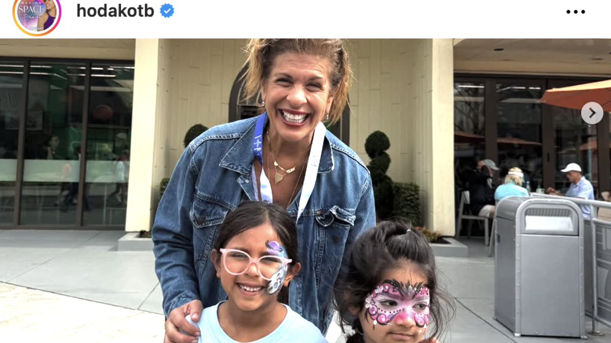 Hoda Kotb announces her newest venture on Instagram.