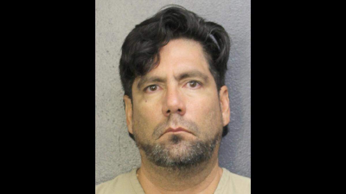 Leonardo Antonio Suarez Alvarez in his current mug shot from the Broward Sheriff’s Office.