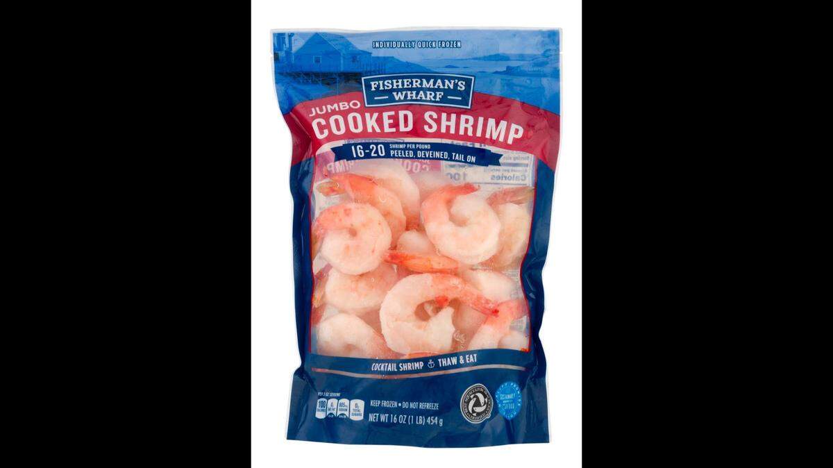 Southeastern Grocers, parent company of Winn-Dixie, Fresco y Más and Harveys Supermarkets, recalled Fisherman’s Wharf brand Jumbo Cooked Shrimp sold in 16-20 count, 16-ounce bags due to possible listeria contamination, a Nov. 5, 2021, FDA alert noted. 